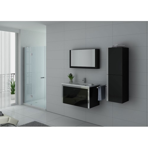 Meuble de salle de bain DIS025-900 Noir