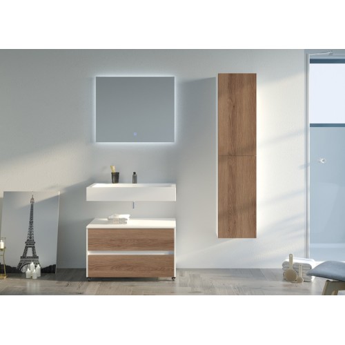Meuble de salle de bain simple vasque VISENZA 800 SV
