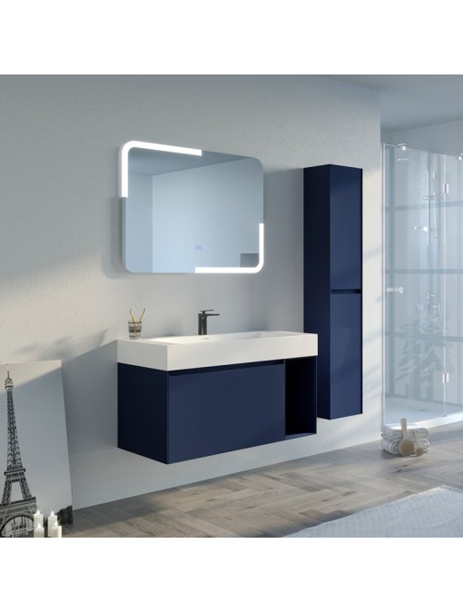 Meuble salle de bain ARTENA 1000 Bleu Saphir