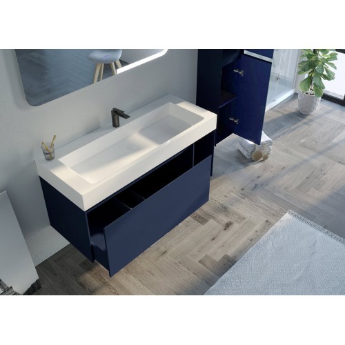 Meuble salle de bain ARTENA 1200 Bleu Saphir