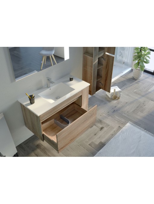 Simple vasque meuble de salle de bain BOVALINO 1000