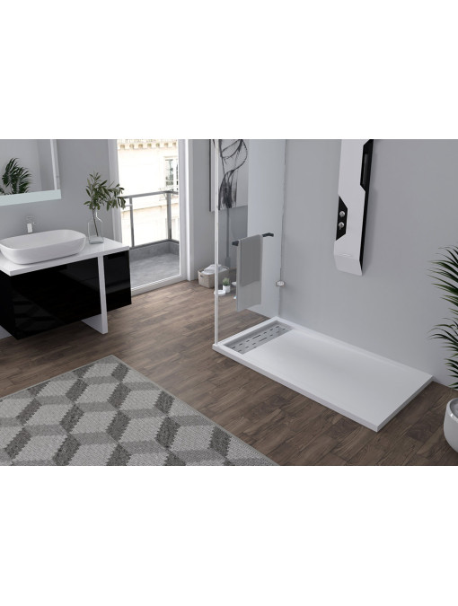 Receveur de douche rectangulaire 140x80cm