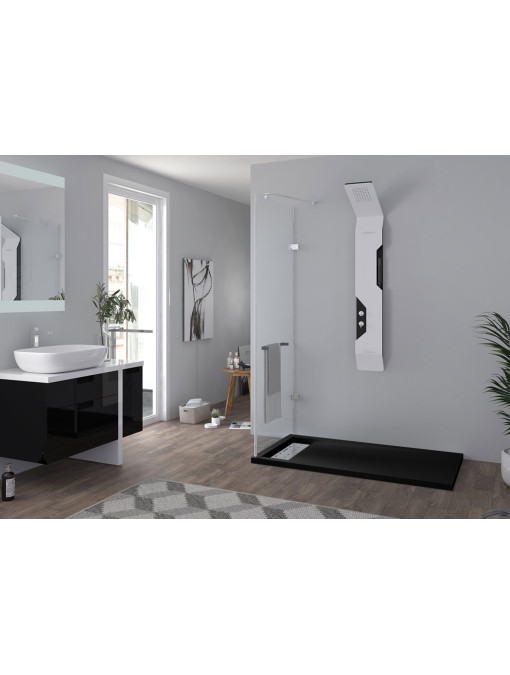 Receveur de douche rectangulaire Noir 140x80cm