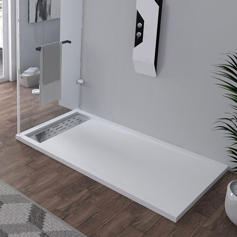 Receveur de douche en Gel coat ALICANTE Blanc 160x90cm