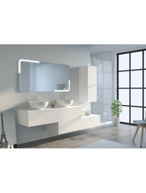 Meuble de salle de bain DOLCE VITA Blanc