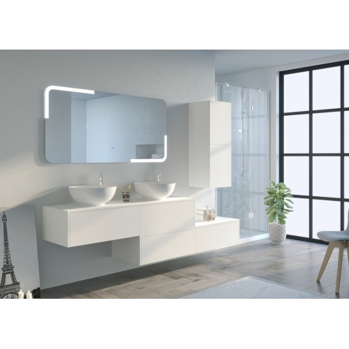 Meuble de salle de bain DOLCE VITA Blanc