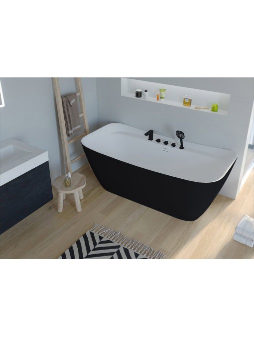 Baignoire îlot Alcira Black