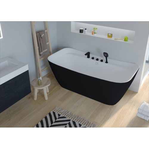 Baignoire îlot Alcira Black