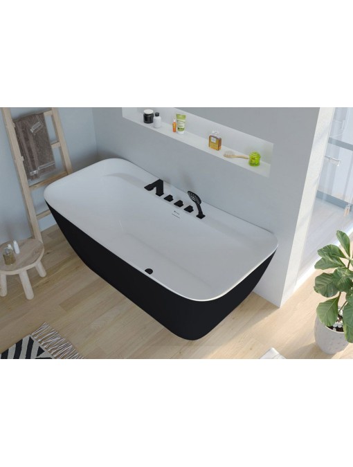 Baignoire îlot Alcira Black