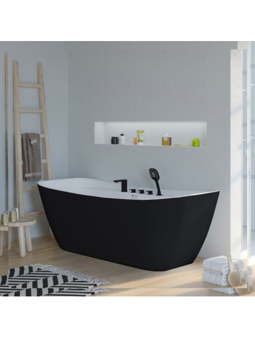 Baignoire îlot Alcira Black