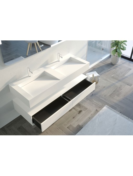 Rangements Meuble de salle de bain FLORENTINO 1400B