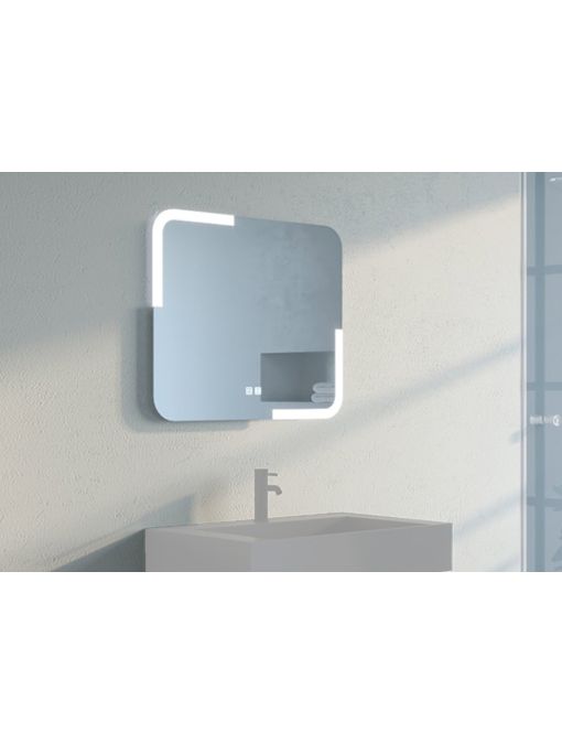 Miroir rectangulaire à LED PRISMA_800