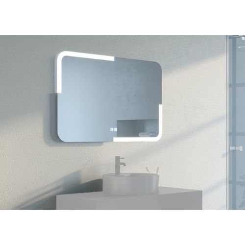 Miroir rectangulaire à LED PRISMA_1000