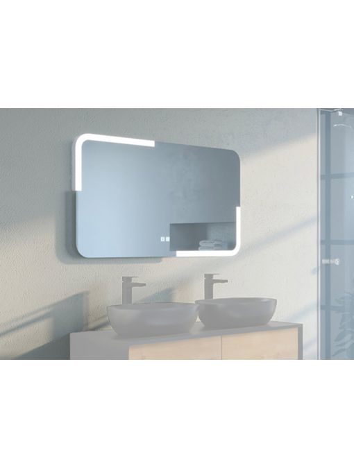 Miroir rectangulaire à LED PRISMA_1200