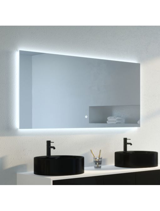 Miroir rectangulaire à LED EASY_1400