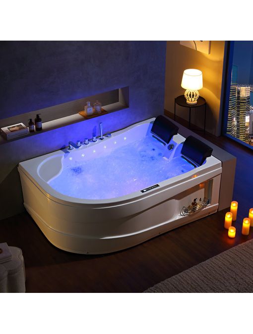 Baignoire Design balnéo Kalliste gauche 46 jets