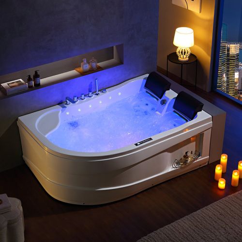 Baignoire Design balnéo Kalliste gauche 46 jets