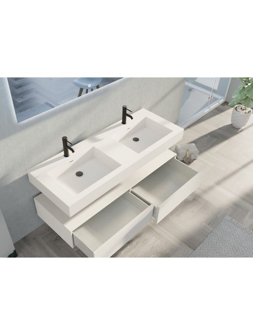 Tiroirs Meuble de salle de bain AVELLINO 1400