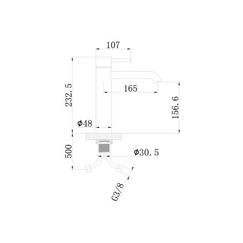 Robinet mitigeur DAHLIA Chrome