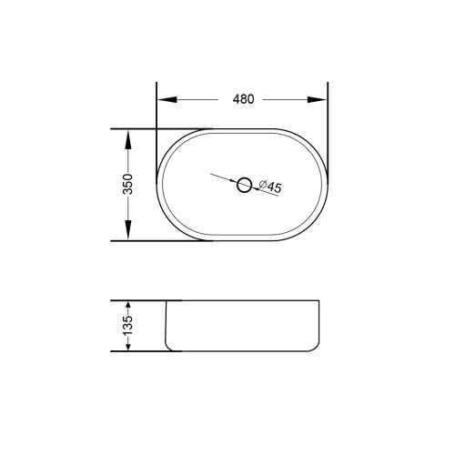 Meuble double vasque de salle de bain SANZA 1200 Blanc