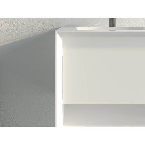 Meuble de salle de bain Design Portofino 1200 Blanc