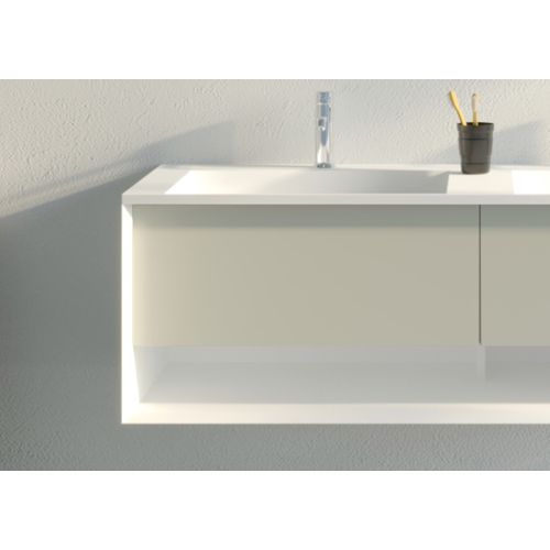 Meuble de salle de bain Portofino 1400 Blanc