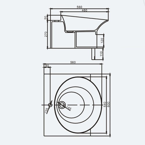 Fonctionnel le lave-mains SDWD3871-1 avec rangement et porte-serviette