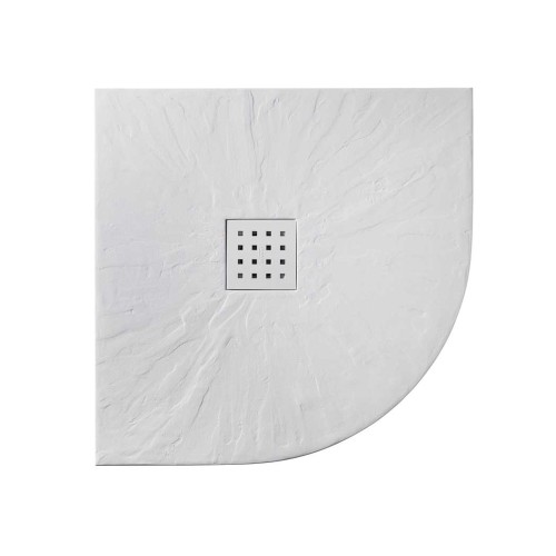 Receveur de douche PIZARRA 1/4 de rond Blanc