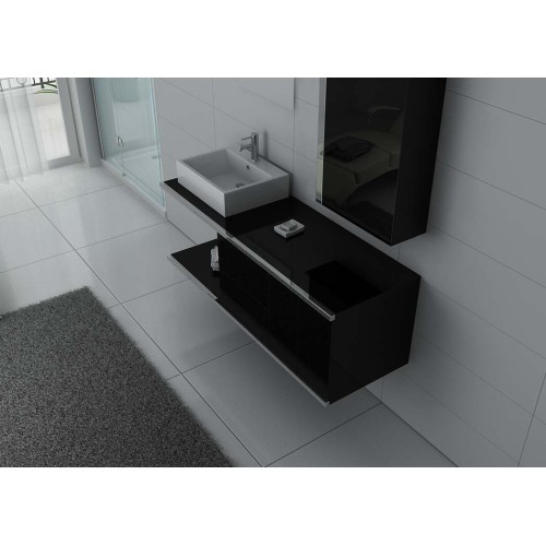 Meuble de salle de bain DIS9450 Noir